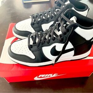 Pre-owned Nike Panda Dunk High Size 9M